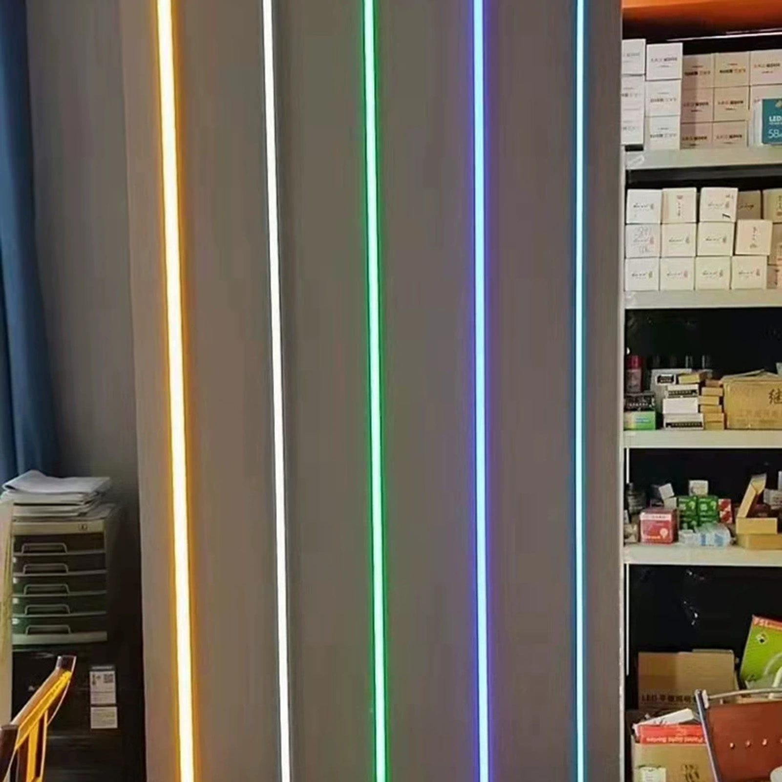 Home Bar Accessories - Flexible Plastic Side Glow Optical Fiber