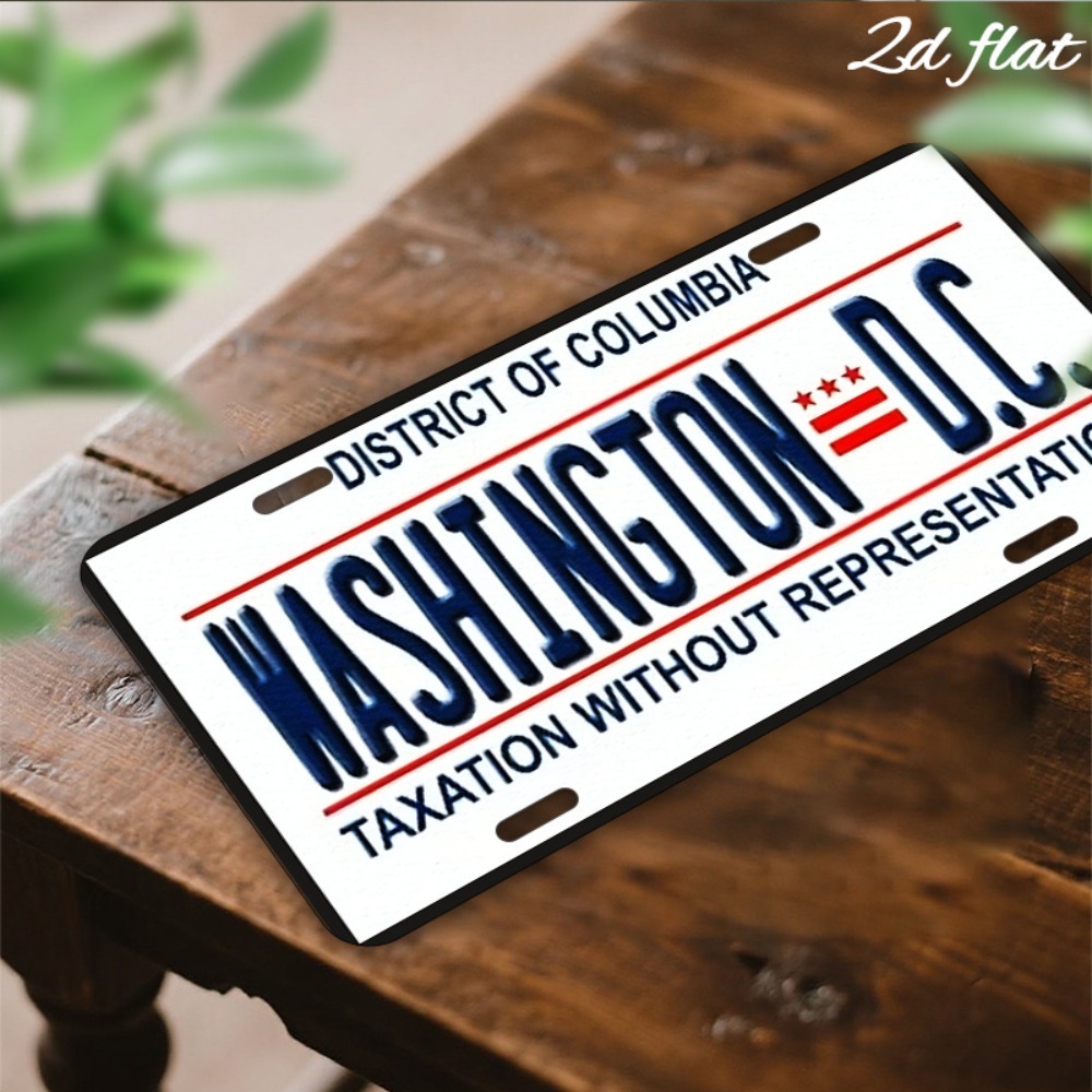 [2D Flat] 1pc Washington D.C.  - Home Bar Signs ulasan dan harga