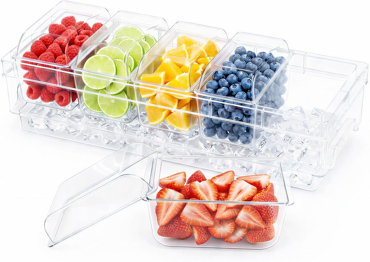 Homiva Store Lifewit Chilled C - Garnish Tray Set ulasan dan harga