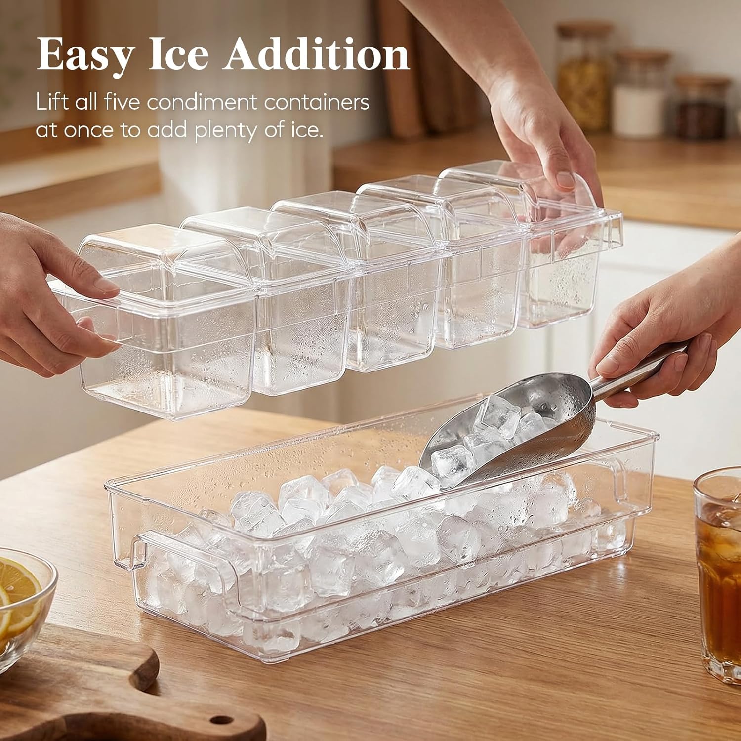Homiva Store Lifewit Chilled C - Garnish Tray Set ulasan dan harga