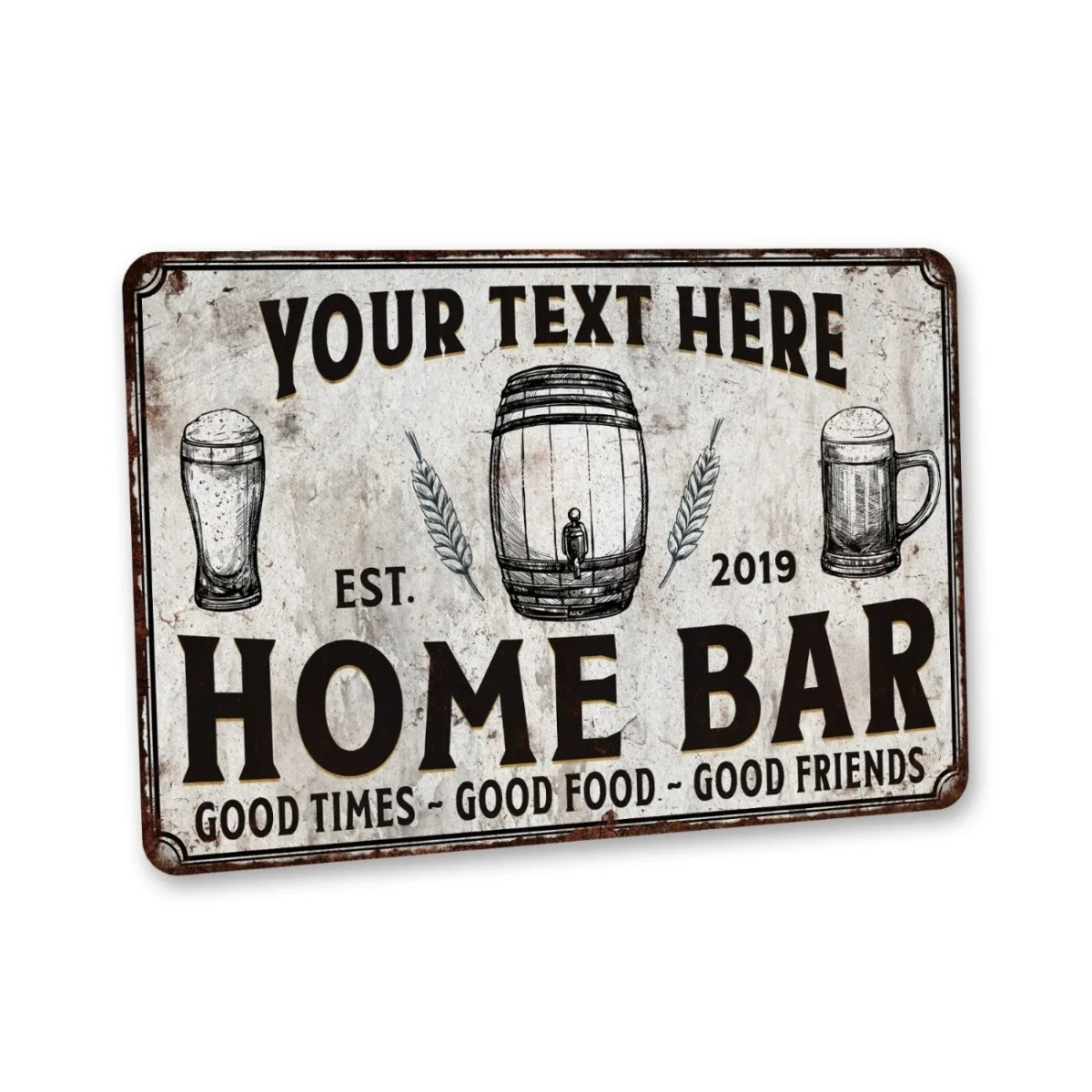 Custom Home Bar Pub Beer Metal - Home Bar Signs ulasan dan harga
