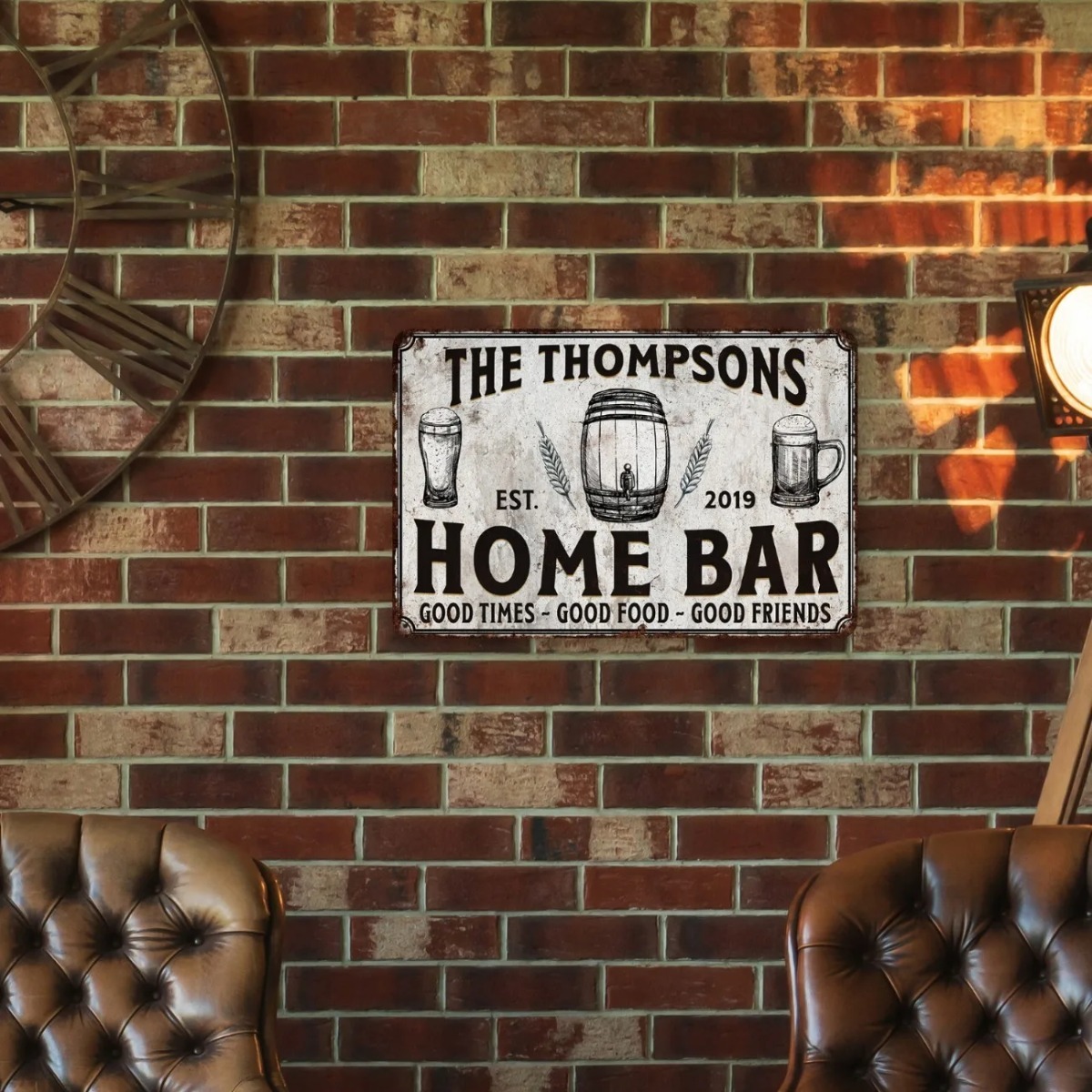 Custom Home Bar Pub Beer Metal - Home Bar Signs ulasan dan harga