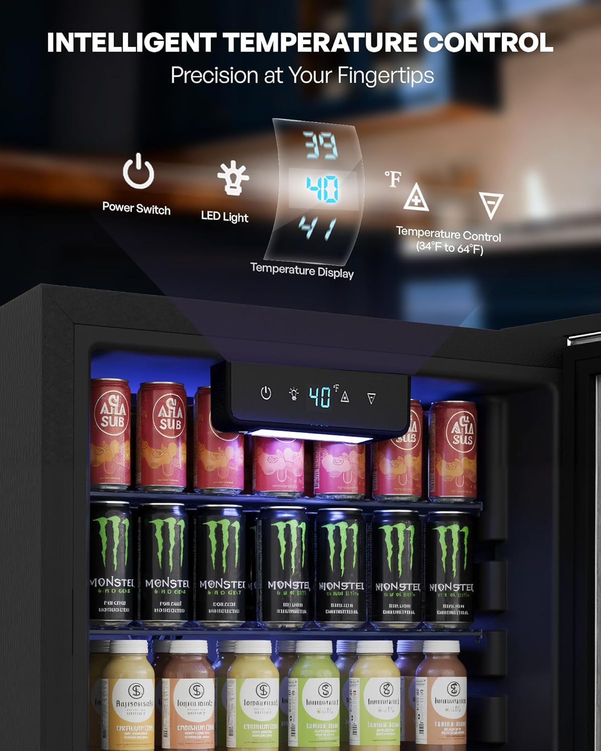 126 Can Mini Fridge with Glass - Home Bar And Fridge ulasan dan harga
