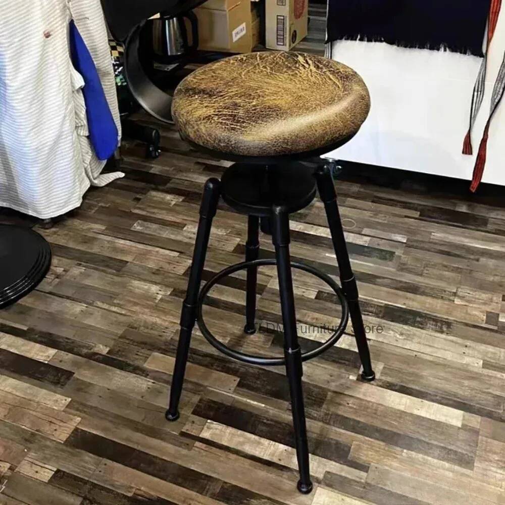 Retro Iron Bar Chair Counter S - Home Bar Seating ulasan dan harga
