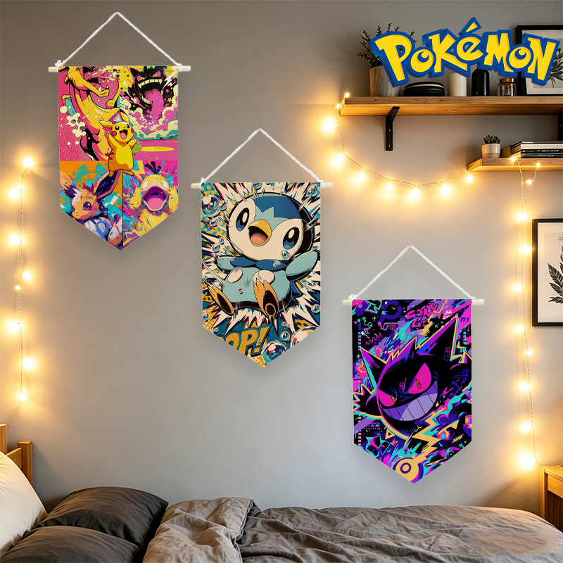 Pokemons Hanging Cloth Anime P - Home Bar Accessories ulasan dan harga