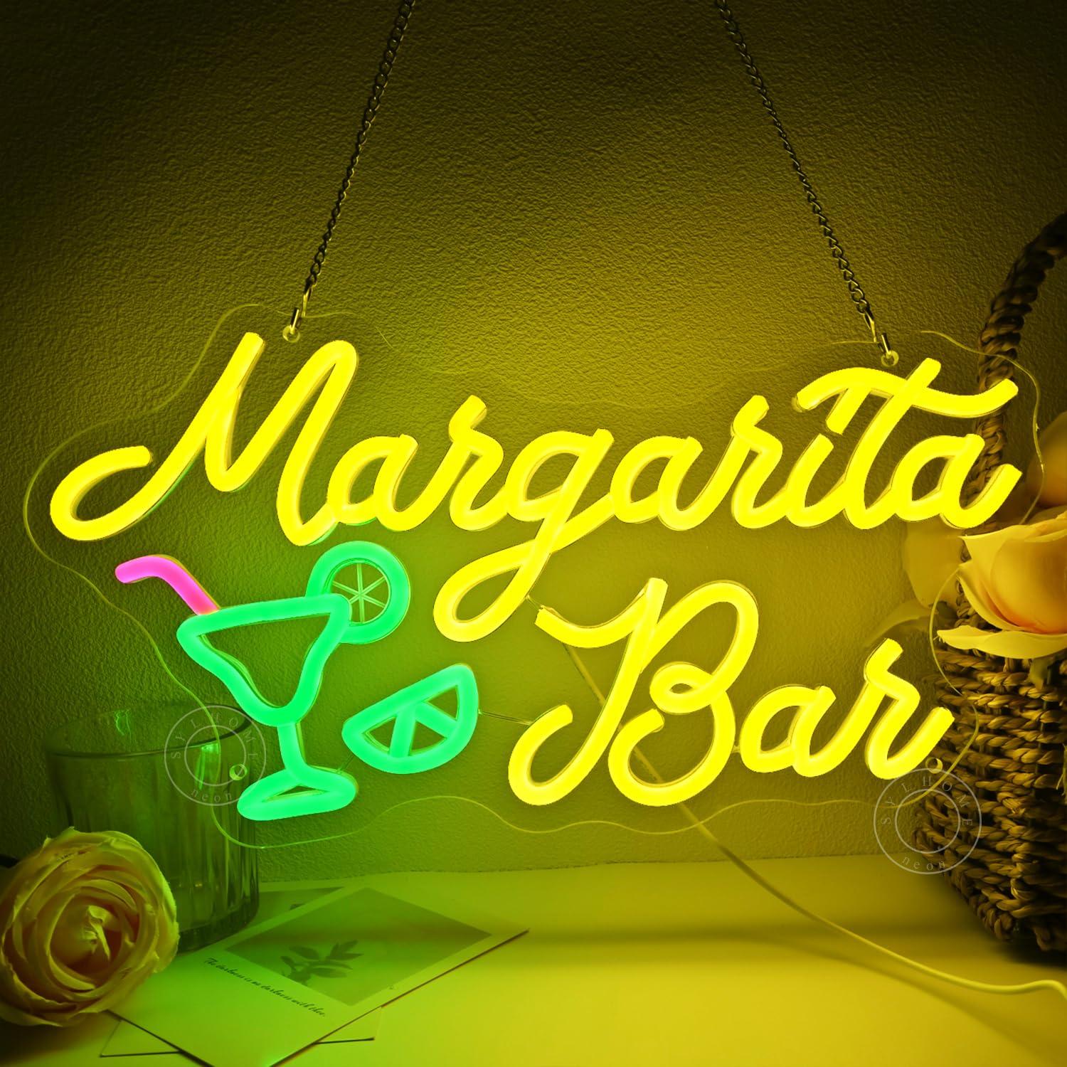 Margarita Bar Neon Sign Dimmab - Home Bar Signs ulasan dan harga