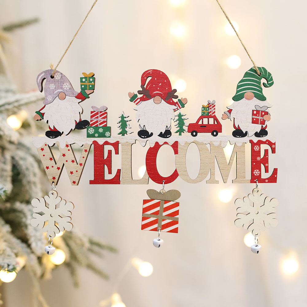 Wooden Christmas Hanging Penda - Home Bargains ulasan dan harga