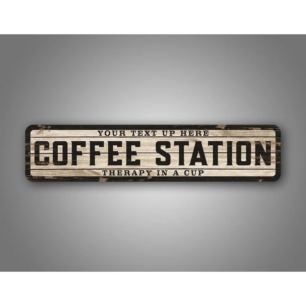 Custom Text Logo Weathered Woo - Home Bar And Kitchen ulasan dan harga