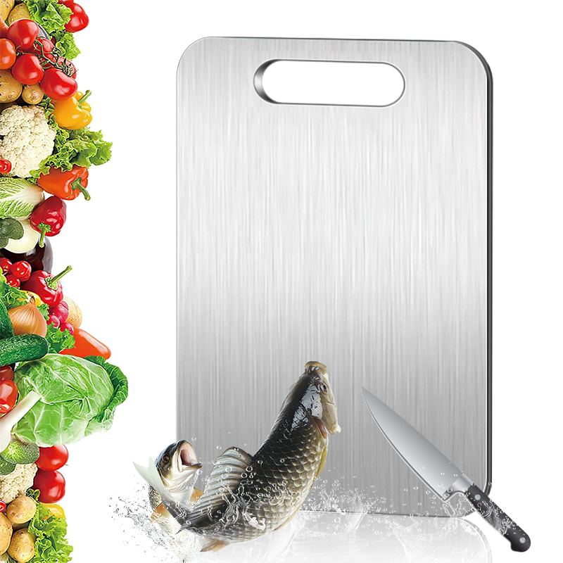 1pc Stainless Steel Cutting Bo - Home Bar And Kitchen ulasan dan harga