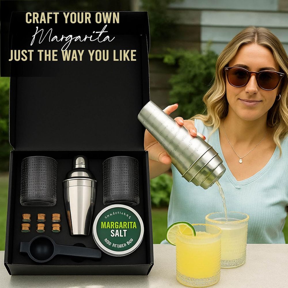 Premium Cocktail Kit with 5 Bo - Cocktail Recipe Book ulasan dan harga
