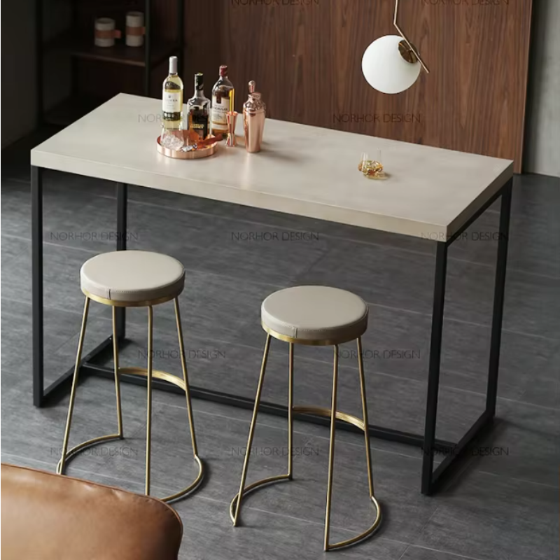 Nordic Iron Bar Stool Adjustab - Home Bar Set ulasan dan harga