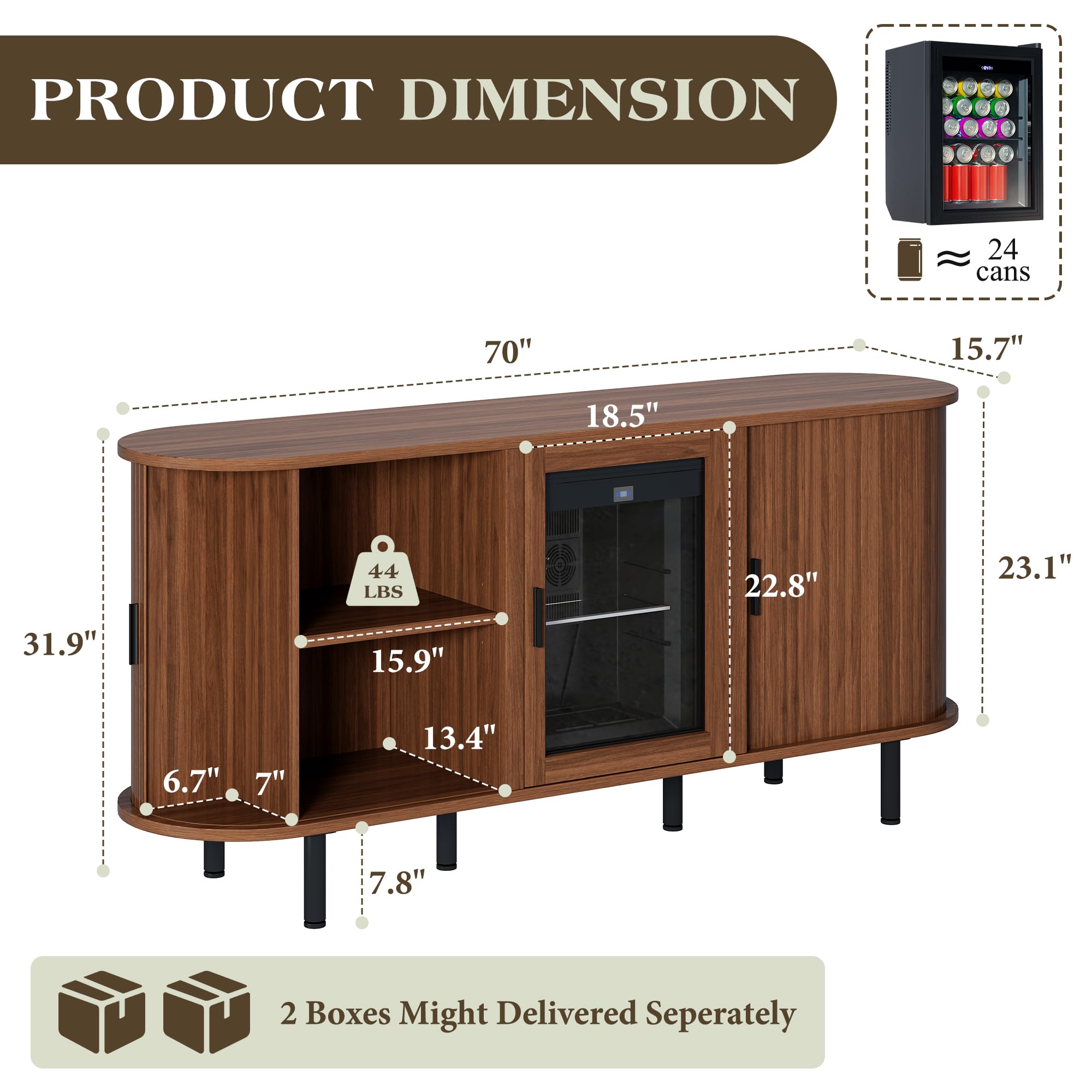 70 Inch Coffee Bar Cabinet Wit - Home Bar And Fridge ulasan dan harga
