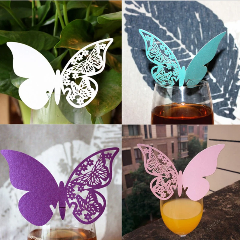 50Pcs/lot 3D Butterfly Party C - Cocktail Recipe Book ulasan dan harga